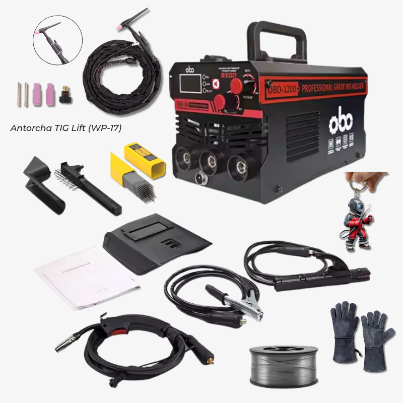 MagnPro 3X – Máquina de Soldar 3 em 1 TIG/MMA/MIG – Sem Gás, 220V, Qualidade Profissional