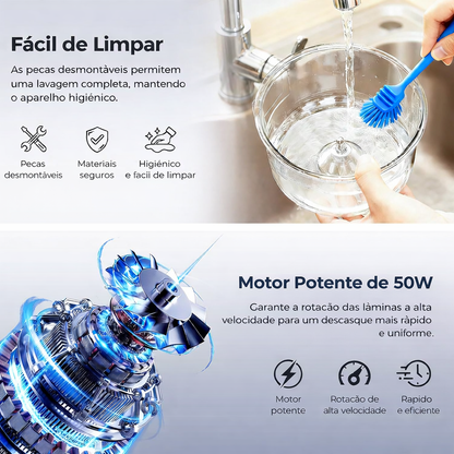 MagnaPeel™ — Descascador Elétrico Multifuncional