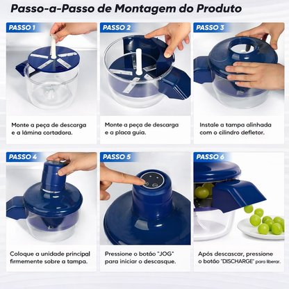 MagnaPeel™ — Descascador Elétrico Multifuncional